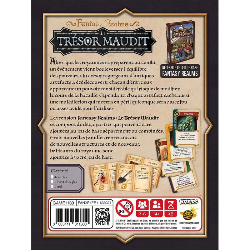 Don't Panic Games - FANTASY REALMS-: EXT. LE TRÉSOR MAUDIT - Limolin 