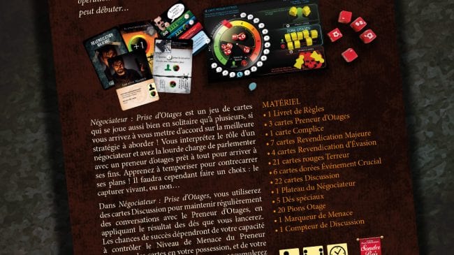 Don't Panic Games - Négociateur : Prise D'Otages - Limolin 