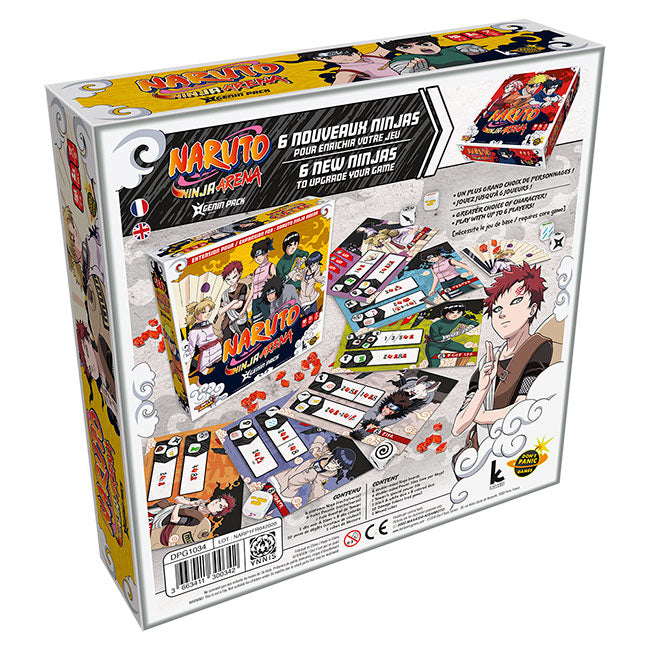 Don't Panic Games - Naruto Ninja Arena - Ext. Genin Pack (Bil) - Limolin 