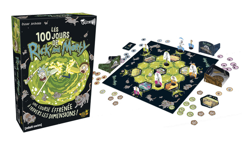Don't Panic Games - THE 100 DAYS OF RICK & MORTY (FR) - Limolin 