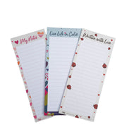 LUG - Doodle Notepad 3pk | 4.5 × 11 in