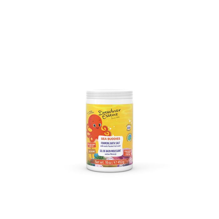 Dresdner - Essenz Sea Buddies Foaming Bath Salt Exotic Passion Fruit 453G/16Oz - Limolin 