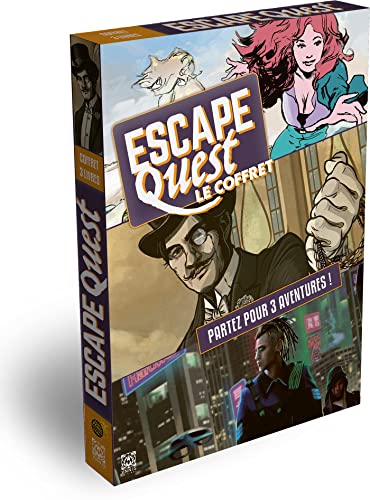 Dude Distribution - Escape Quest - Le Coffret Tome 4 À 6 - Limolin 