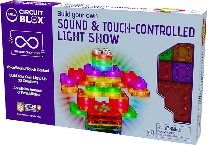 E-Blox - Build Your Own - Sound & Touch Controlled Light Show - Limolin 