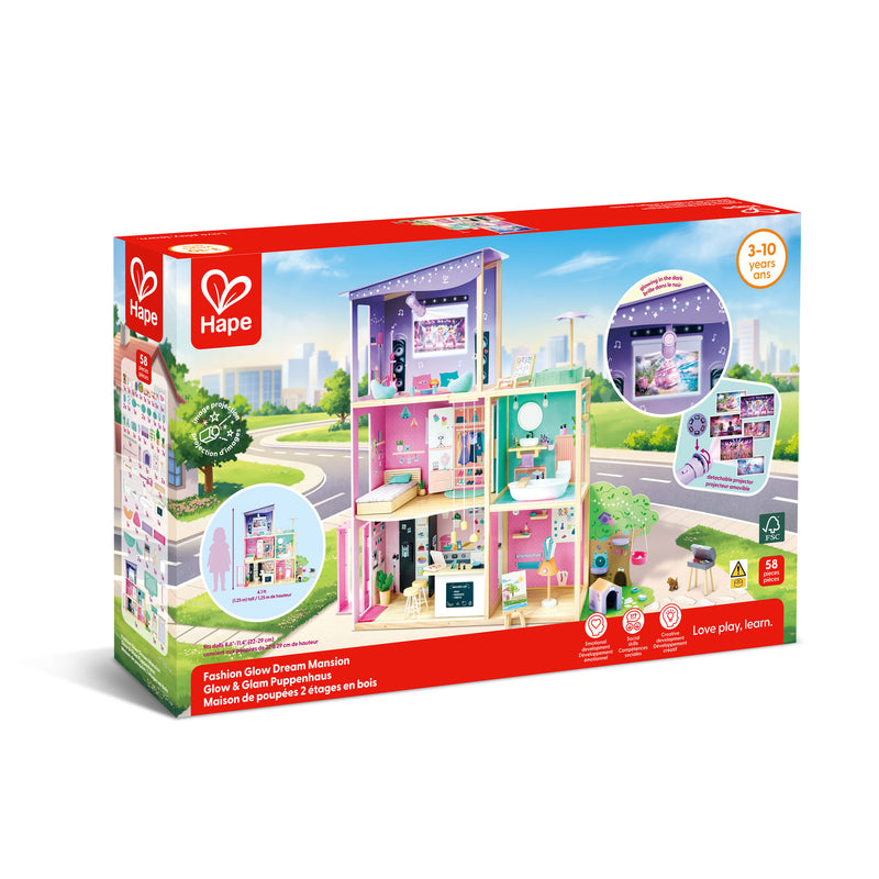 Hape Fashion Glow Dream Mansion