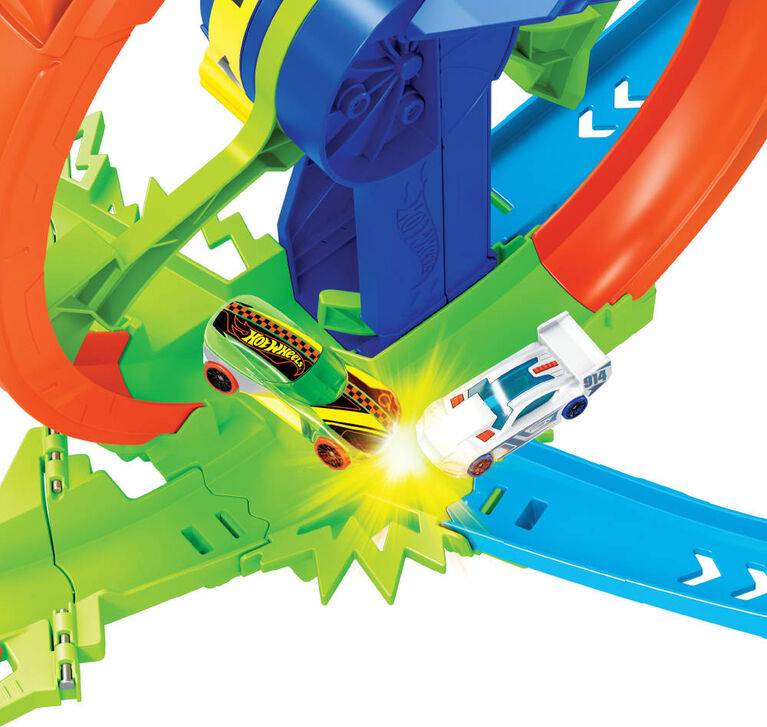 Hot Wheels - Coffret Lancement Rapide et Boucle