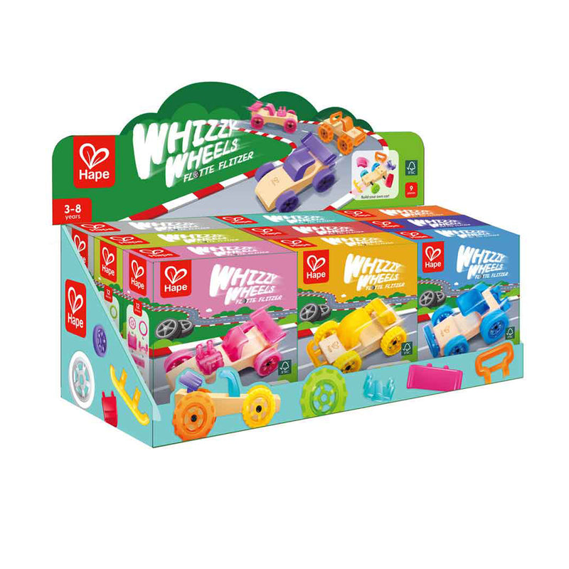 Hape - Whizzy Wheels Pack
