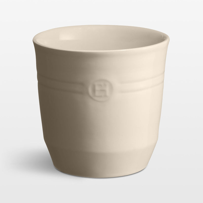 Emile Henry Large Utensil Pot 17x16cm Argile