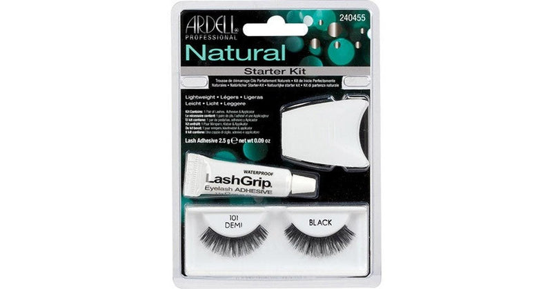 Ardell - Natural Lashes Starter Kit - 101 Demi Black