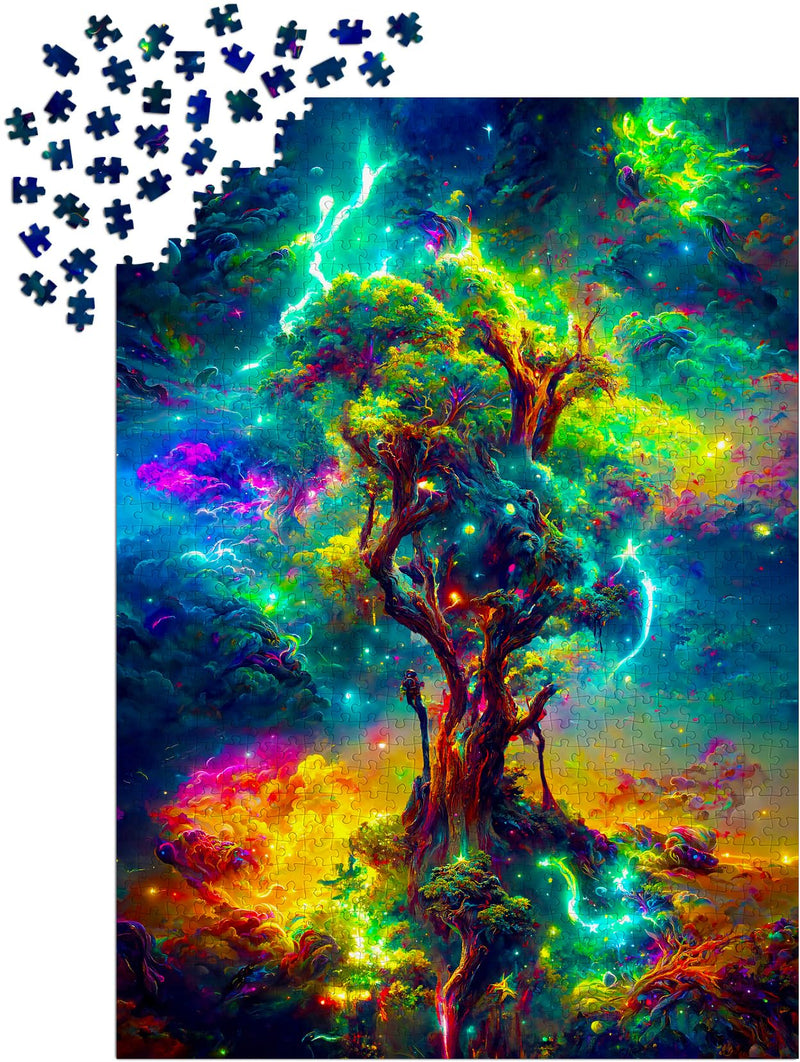 ENJOY - Cosmic Tree of Life (1000-Piece Puzzle) - Limolin 