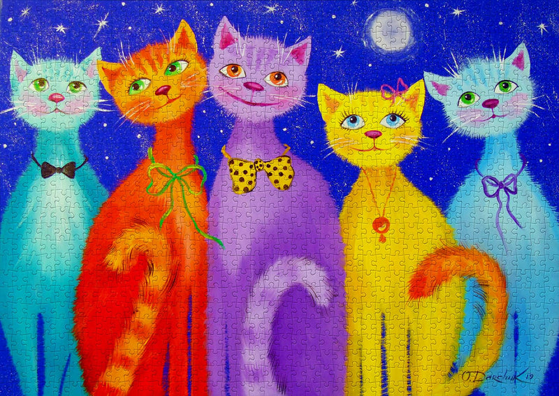 ENJOY - Smiling Cats (1000-Piece Puzzle) - Limolin 