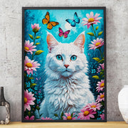 ENJOY - White Cat (1000-Piece Puzzle) - Limolin 