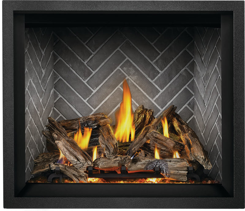 Napoleon - Elevation X Natural Gas Fireplace - EX42NTEL (EX42NTEL) - product view. Shown with a finishing configuration; optional kits are sold separately.