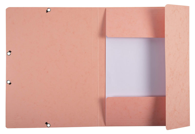 EXACOMPTA - AQUAREL ELASTICATED FOLDER, 3 FLAP, A4 - ASSORTED COLOURS - Limolin 