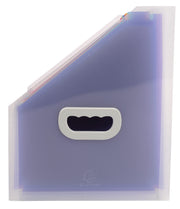 EXACOMPTA - FILE CRYSTAL EXPAND FIL 26.5X32.5CM 12P - CRYSTAL - Limolin 