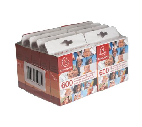 EXACOMPTA - PHOTO CORNERS SELF ADHESIVE - CRYSTAL - Limolin 