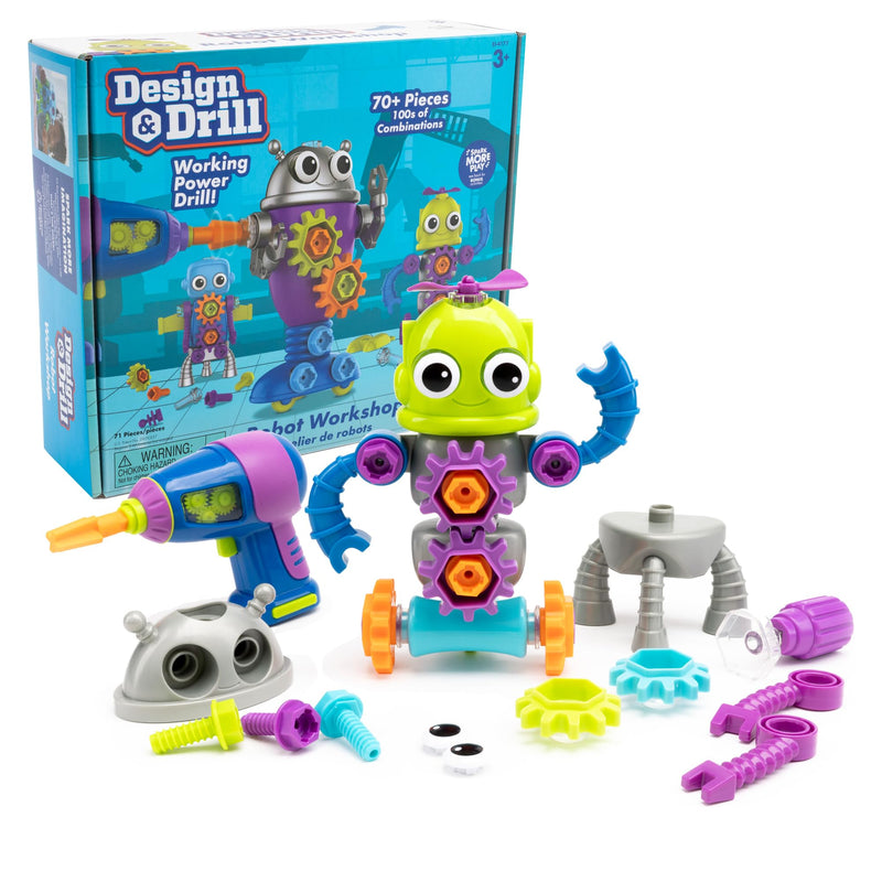 Educational Insights - Design & Drill Robot Workshop - Limolin 