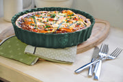 Emile Henry CEDRE Deep Flan Dish 30cm/11.8", 2.5L/2.5qt - Limolin 