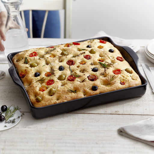 Emile Henry Focaccia Bread Baker, 26x40x6.9cm, 3.5L - Limolin 