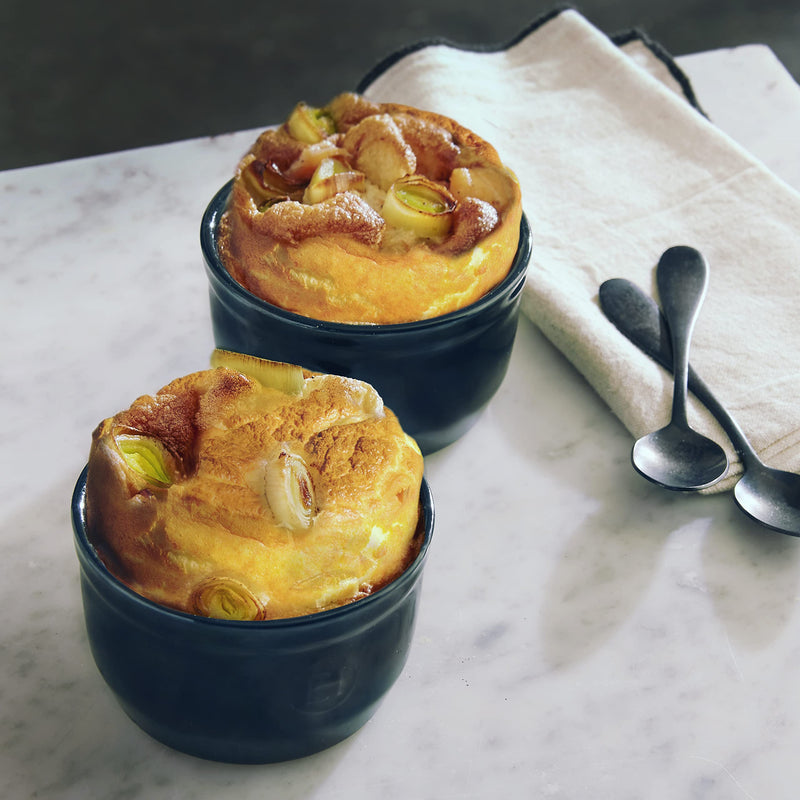 Emile Henry Ramekin-X, D-10cm, H-6cm, 0.25L/8.5oz - Limolin 