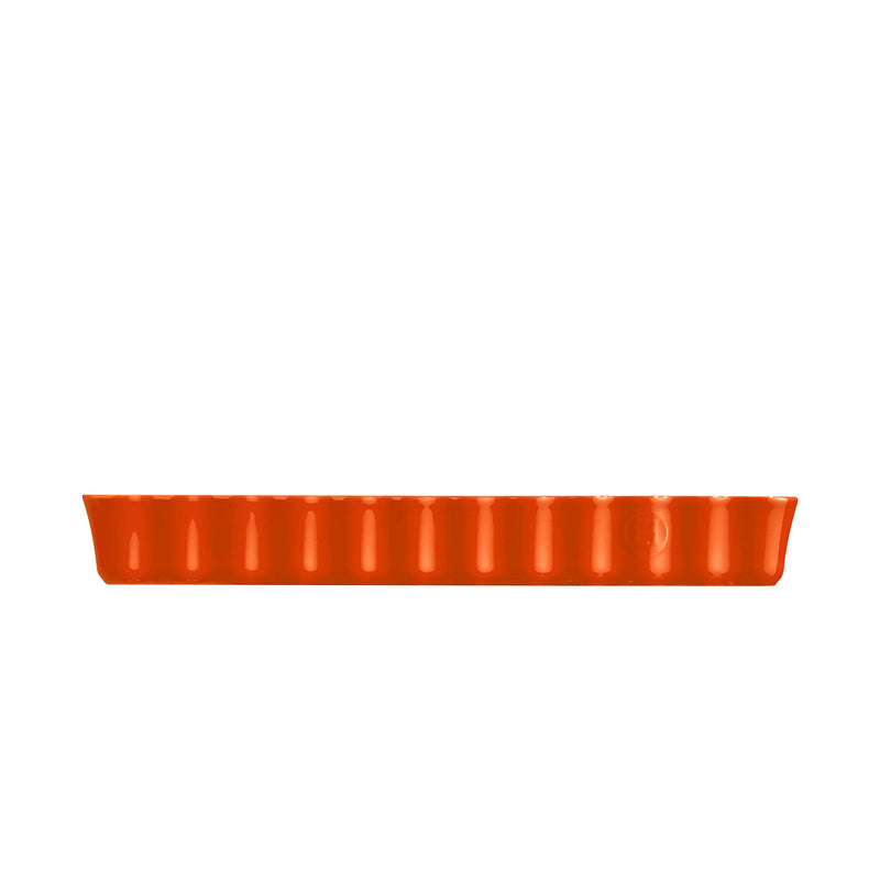 Emile Henry Slim Rectangular Tart Dish 36.5x15x5cm, 1.3L - Limolin 