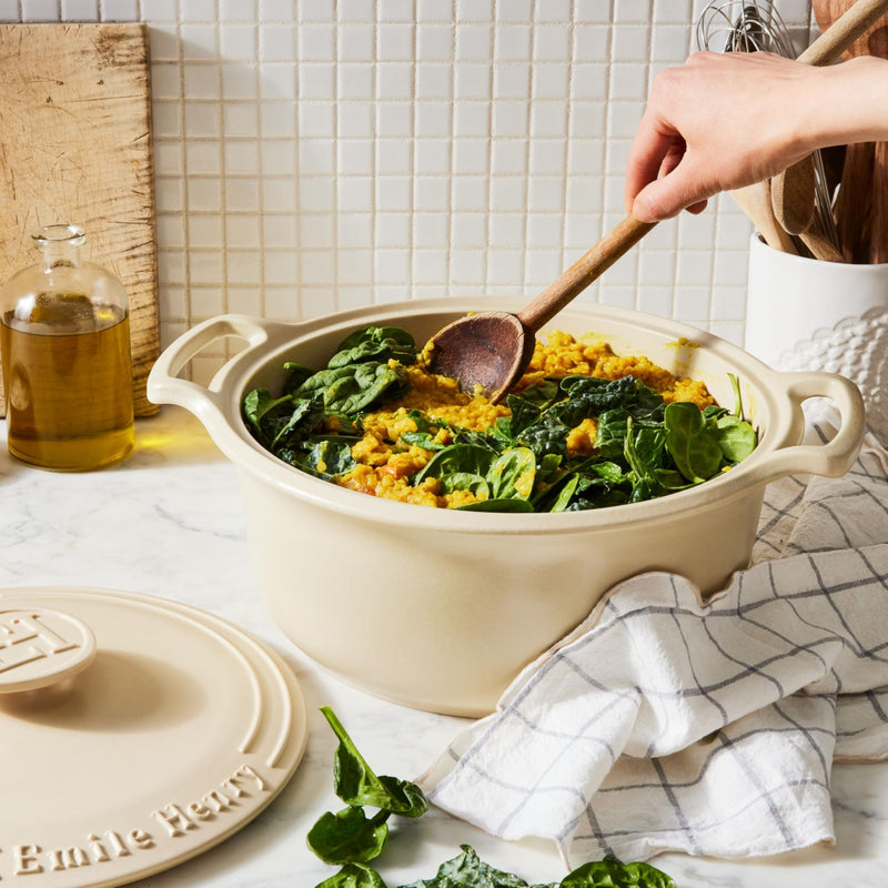 Emile Henry Sublime - Round Stewpot -S- 34x28.5x16.6cm, 4.2L/4.5qt - Limolin 