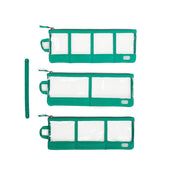 LUG - Envelope 3PC Clearview Zip Organizers