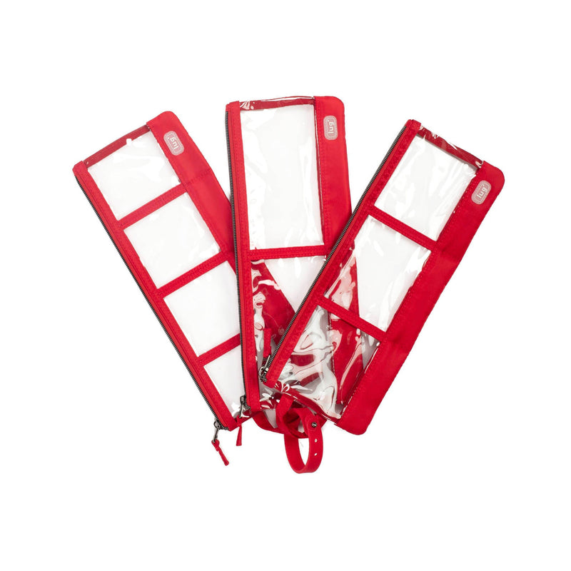 LUG - Envelope 3PC Clearview Zip Organizers