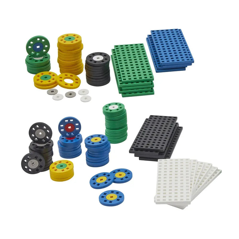 MIX - WHEEL AND BASEPLATE - 80pcs