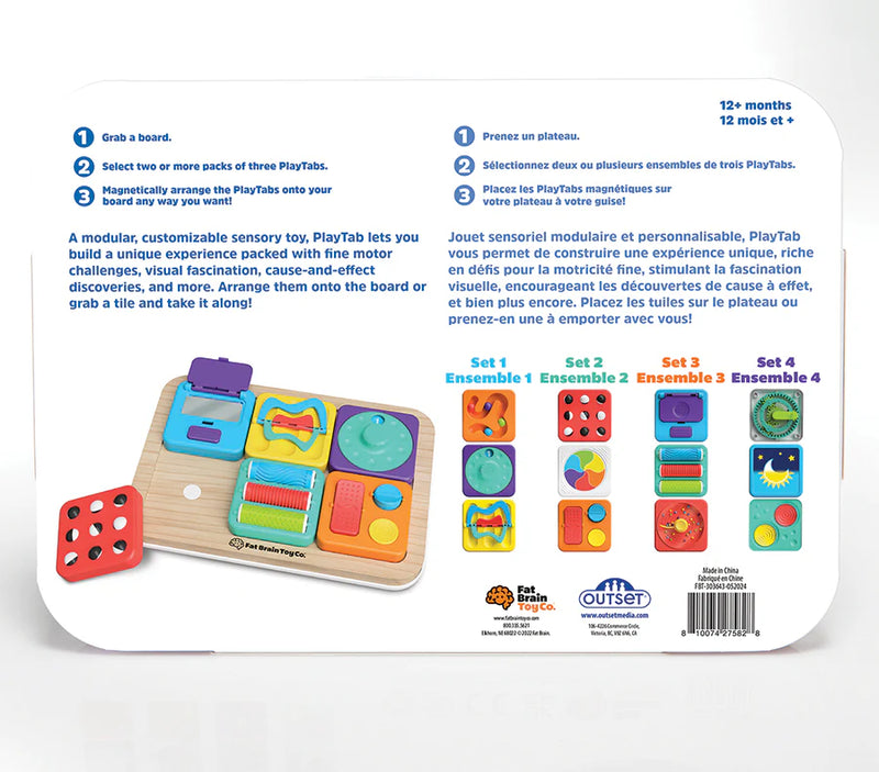 Fat Brain Toys - PlayTab: Set 3 - Limolin 