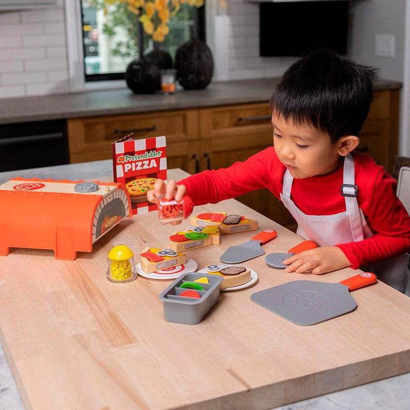 Fat Brain Toys - Pretendables Backyard Pizza Oven Set - Limolin 