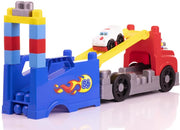 Fisher-Price - Price - Build & Race Rig Preschool Racing Themed Building Block Set - Limolin 