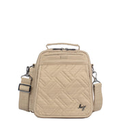 LUG - Flapper SE Convertible Crossbody Bag - BRUSHED GOLD - colour view