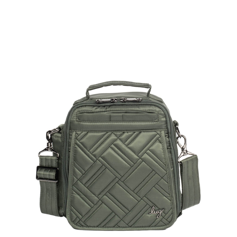 LUG - Flapper SE Convertible Crossbody Bag - OLIVE - colour view