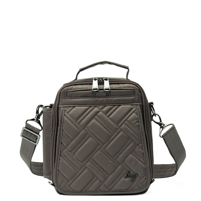 LUG - Flapper SE Convertible Crossbody Bag - WALNUT - colour view