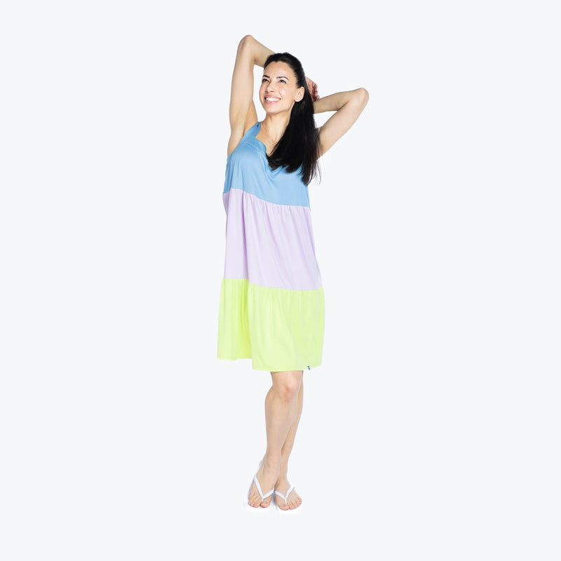 LUG - Robe Colorblock Flare