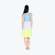 LUG - Flare Colorblock Dress