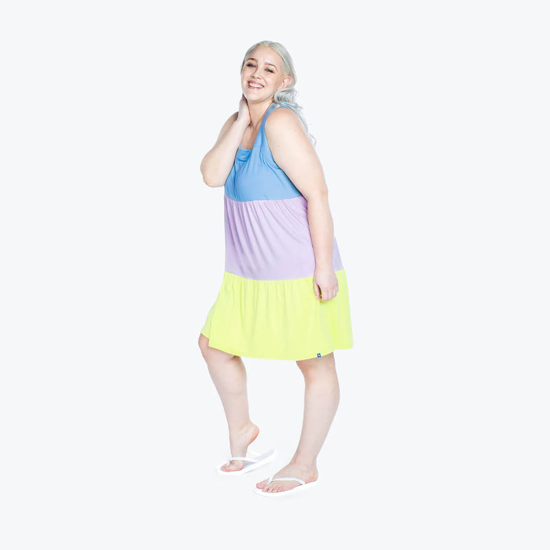 LUG - Robe Colorblock Flare