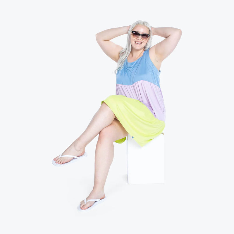LUG - Robe Colorblock Flare