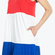 LUG - Flare Colorblock Dress