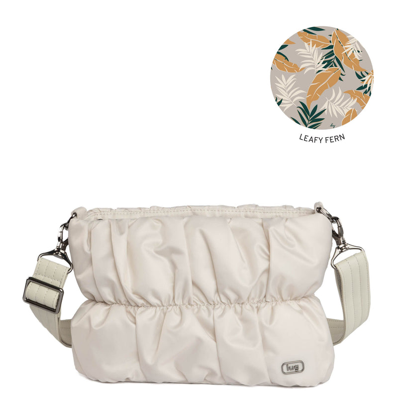 LUG - Flounce Ruched Crossbody Bag
