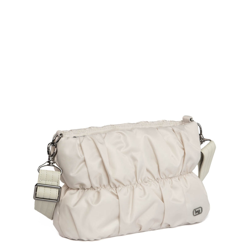 LUG - Flounce Ruched Crossbody Bag