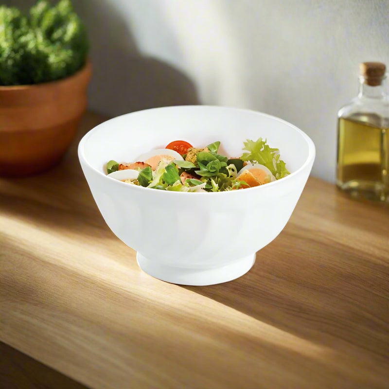Luminarc – Trianon White Footed Bowl – 460 mL – product view