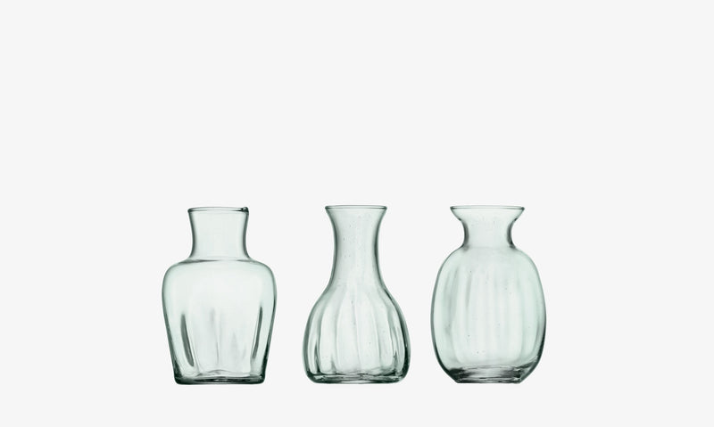 LSA - Mia - Mini Vase Trio (Set of 3) | H11 cm - detail or setting view