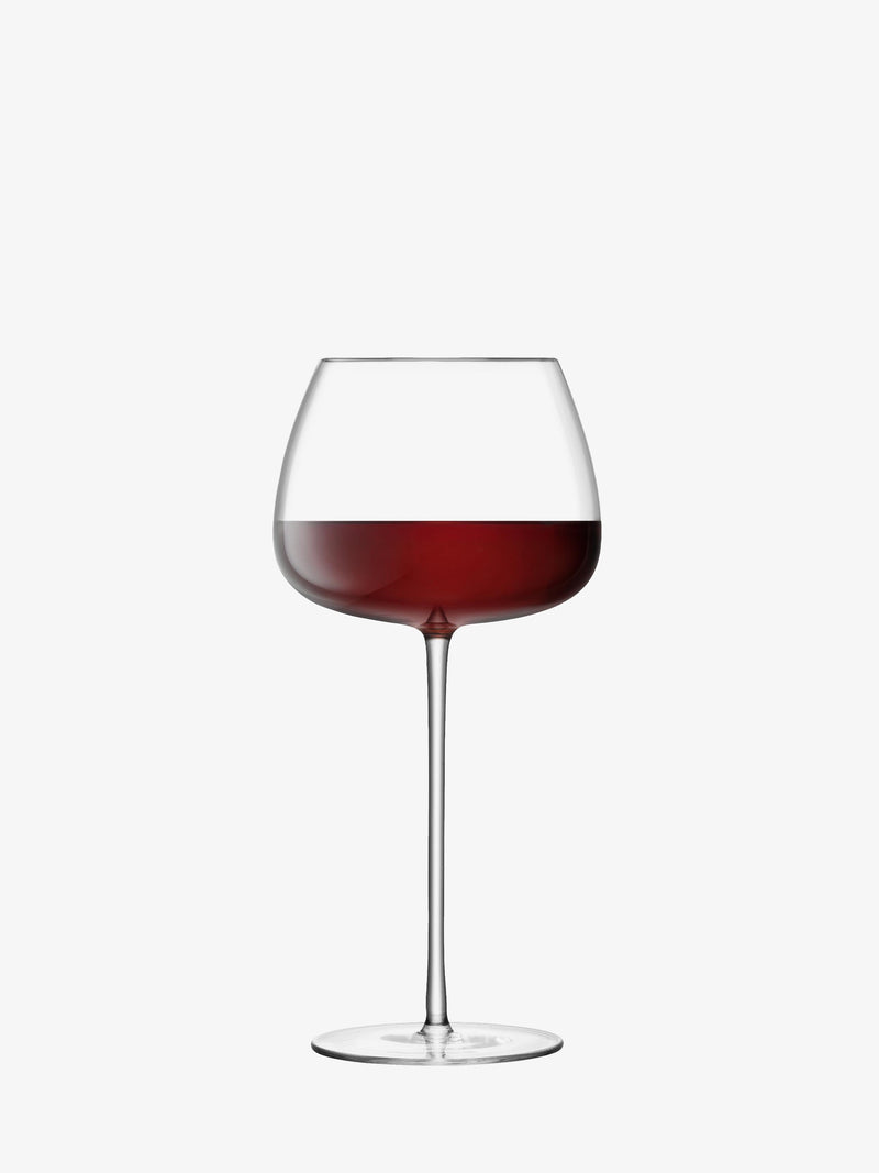 LSA - Wine Culture - Wine Balloon Glasses (Set of 2) | 590 mL - detail or setting view