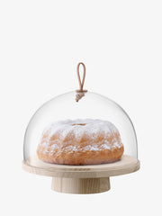 LSA - Ivalo - Dome with Ash Wood Stand | Ø28 cm / H23 cm - detail or setting view