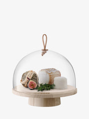LSA - Ivalo - Dome with Ash Wood Stand | Ø28 cm / H23 cm - detail or setting view