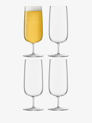 LSA - Borough - Pilsner Glasses (Set of 4) | 440 mL - detail or setting view