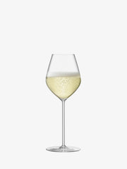 LSA - Borough - Champagne Tulip Glasses (Set of 4) | 285 mL - detail or setting view