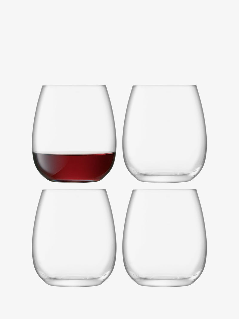 LSA - Borough - Stemless Glasses (Set of 4) | 455 mL